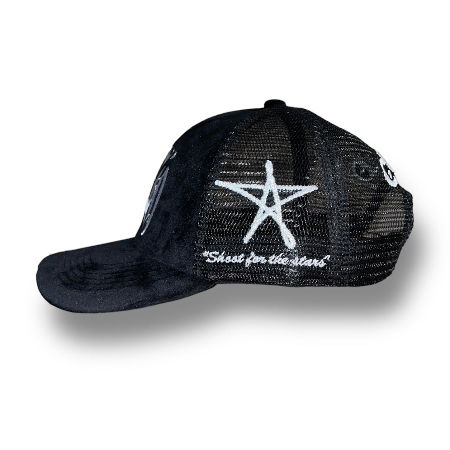 6 Panel Velvet Trucker Hat