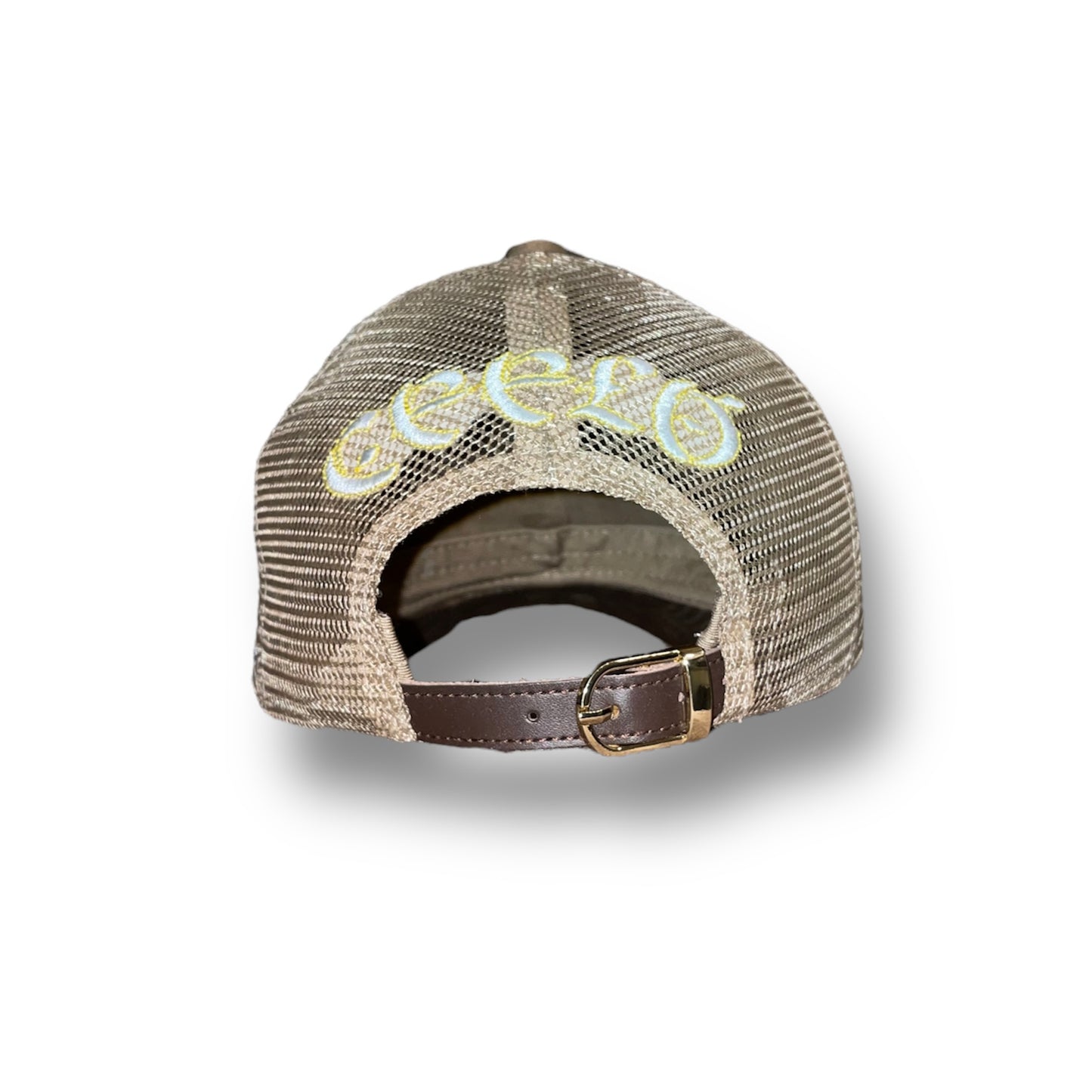 6 Panel Velvet Trucker Hat